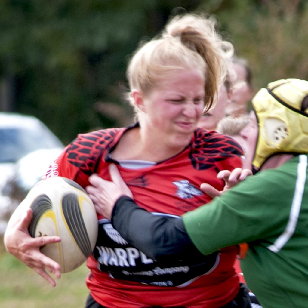 Stiff arm - Dayton Rugby